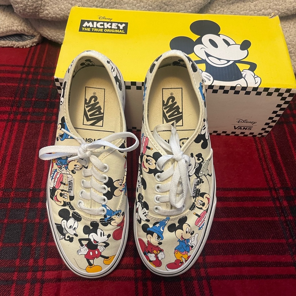 Mickey Mouse Collection Vans Skateboarding Shoes